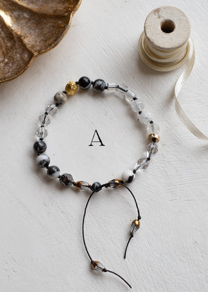 Duality Adjustable Gemstone Bracelet