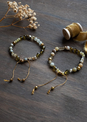 Golden Earth Adjustable Bracelet