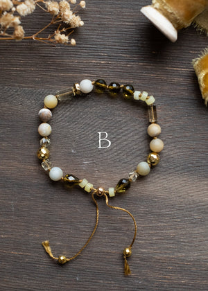 Golden Earth Adjustable Bracelet