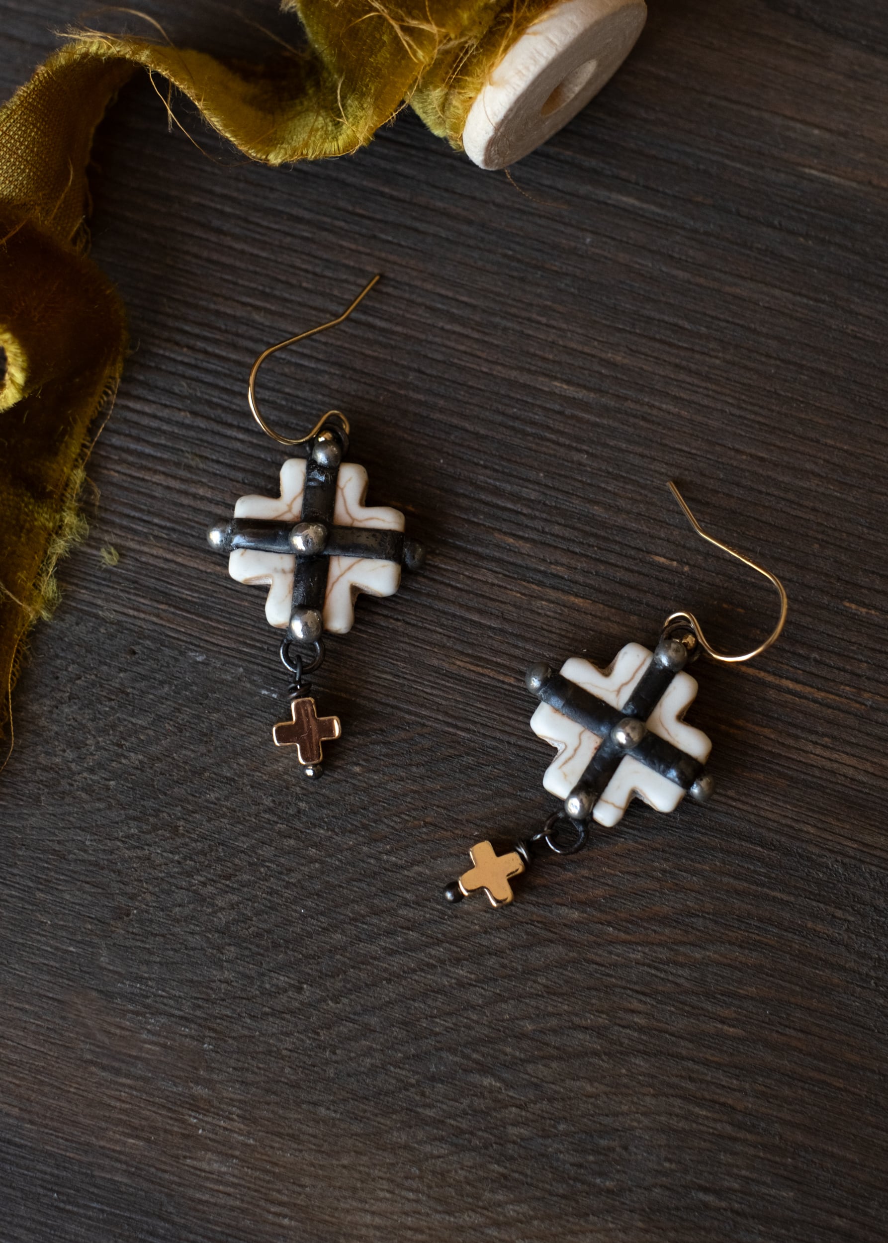 Crossroads Relic Earrings