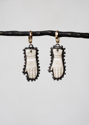 Mystic Hand Talisman Earrings