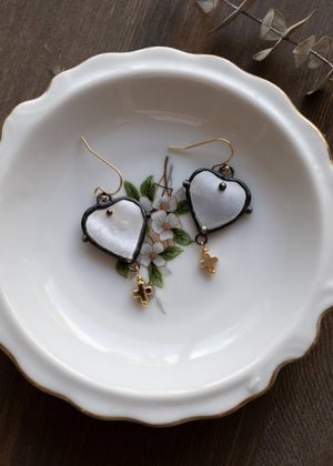 Sacred Heart Glow Earrings