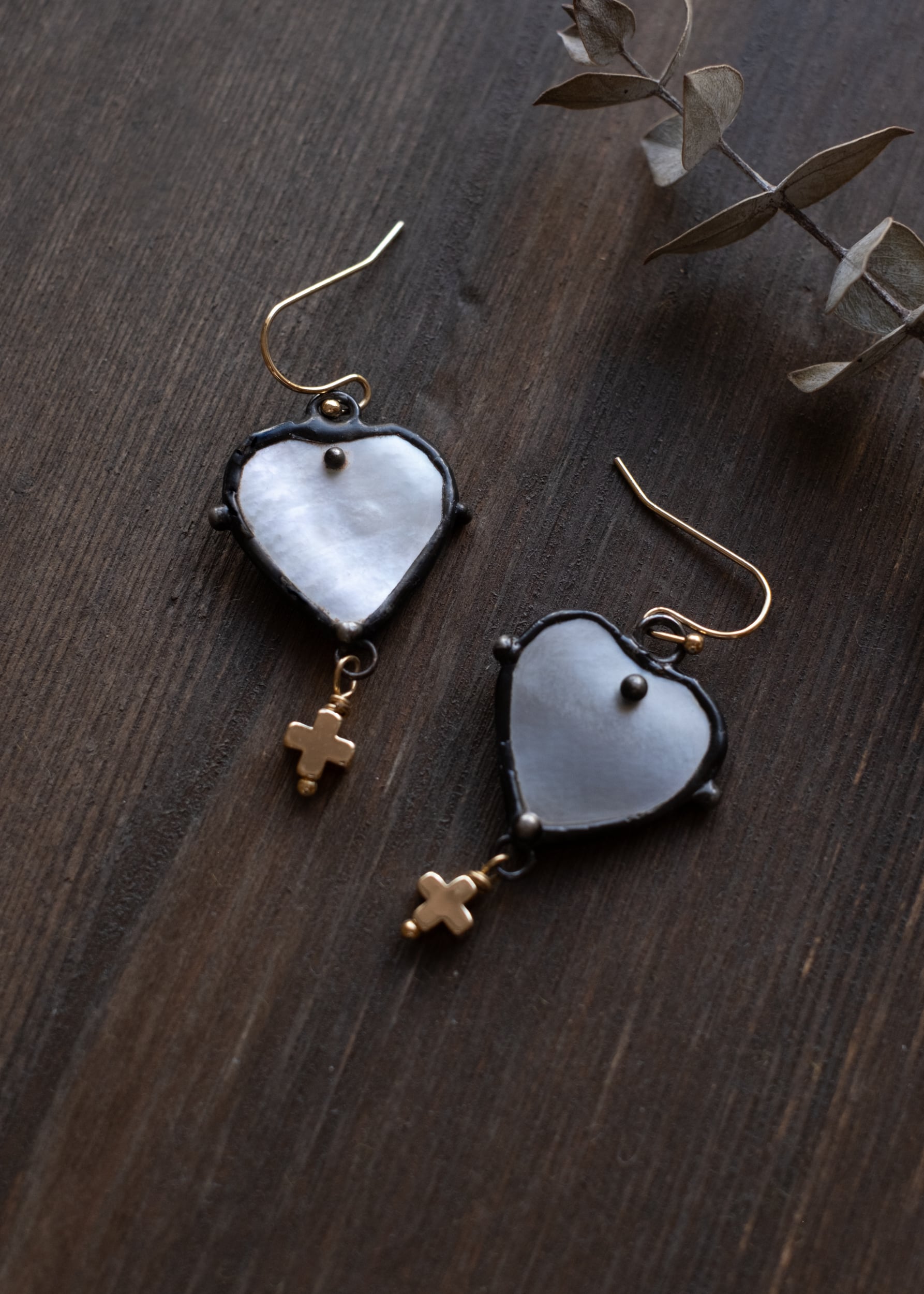 Sacred Heart Glow Earrings