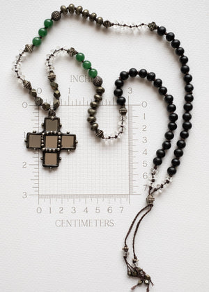 Cross of Reflections Necklace