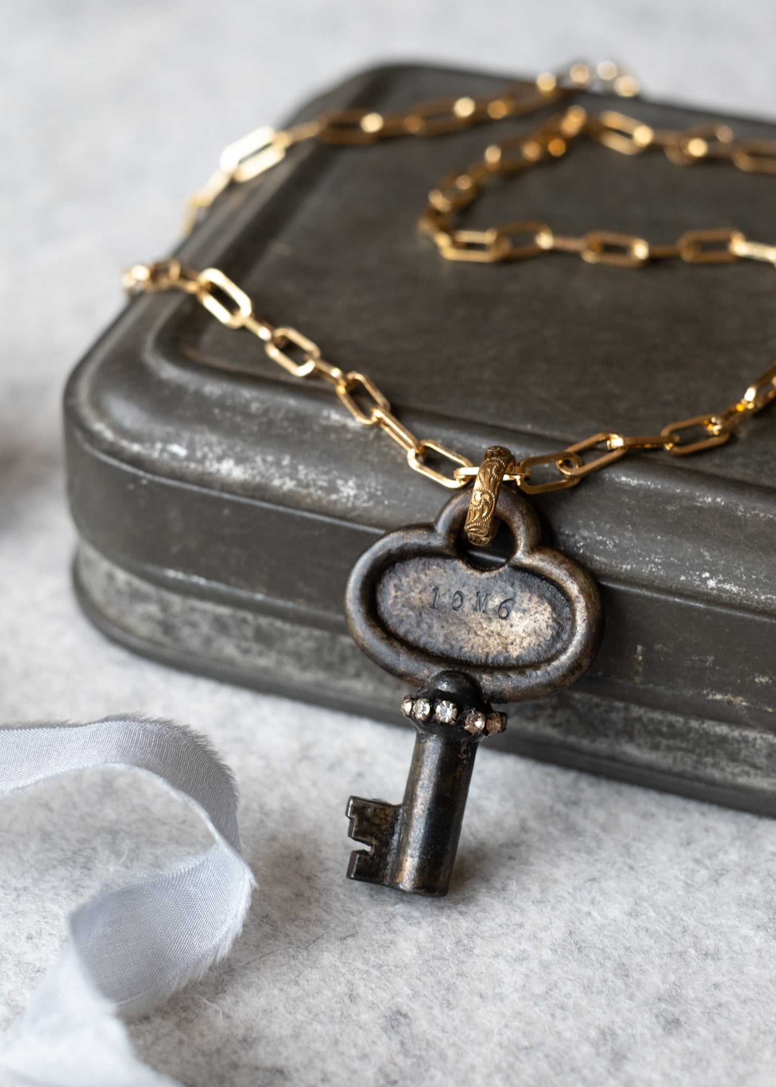 Timeless Key Pendant Necklace