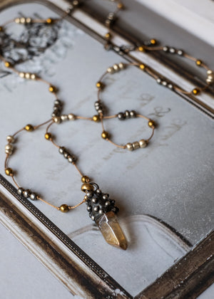 Crystal Sentinel Necklace
