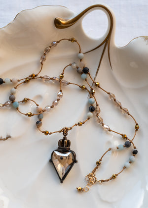 Crowned Heart of Light Necklace