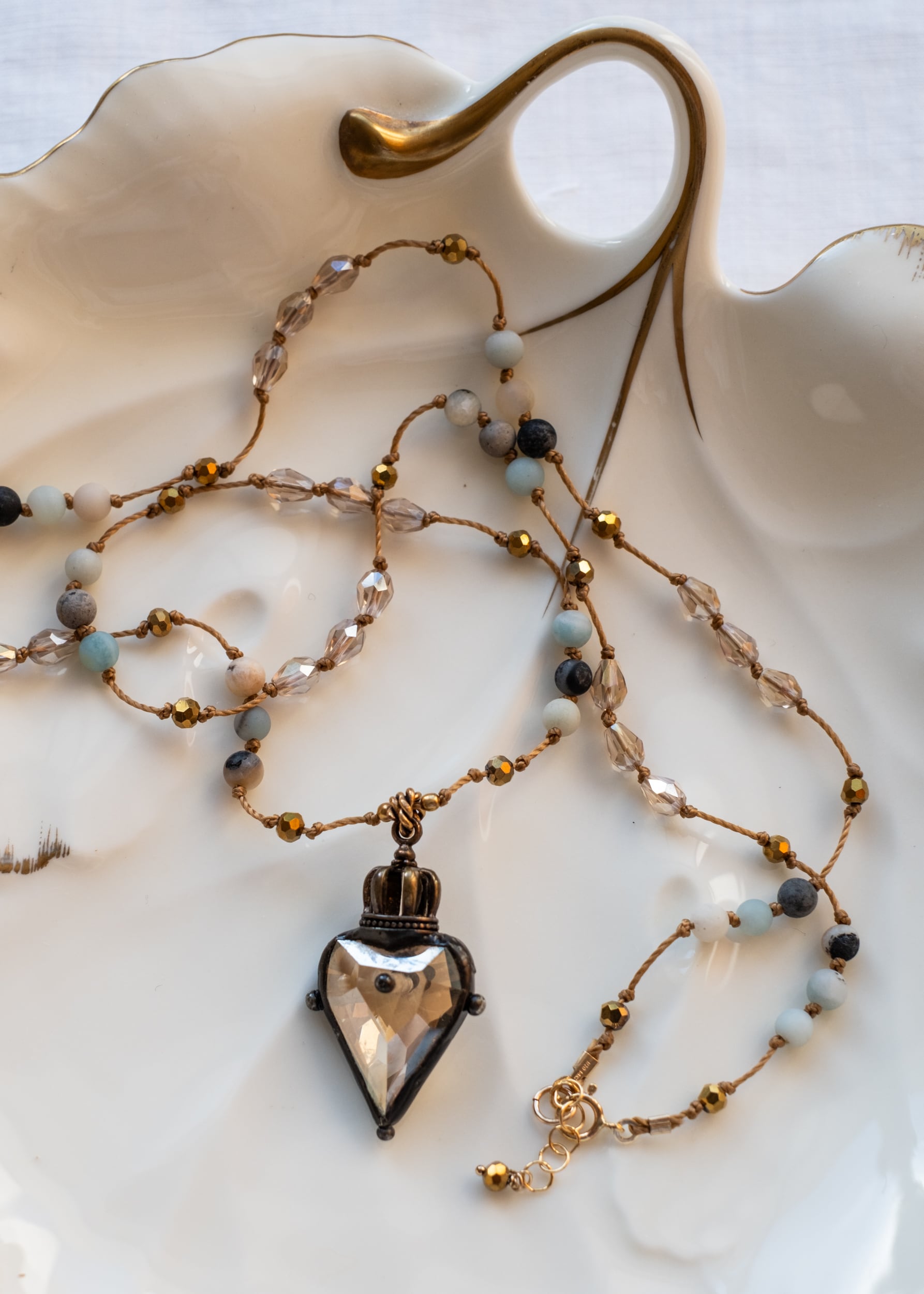 Crowned Heart of Light Necklace