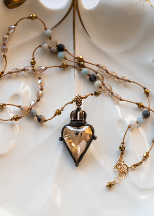 Crowned Heart of Light Necklace