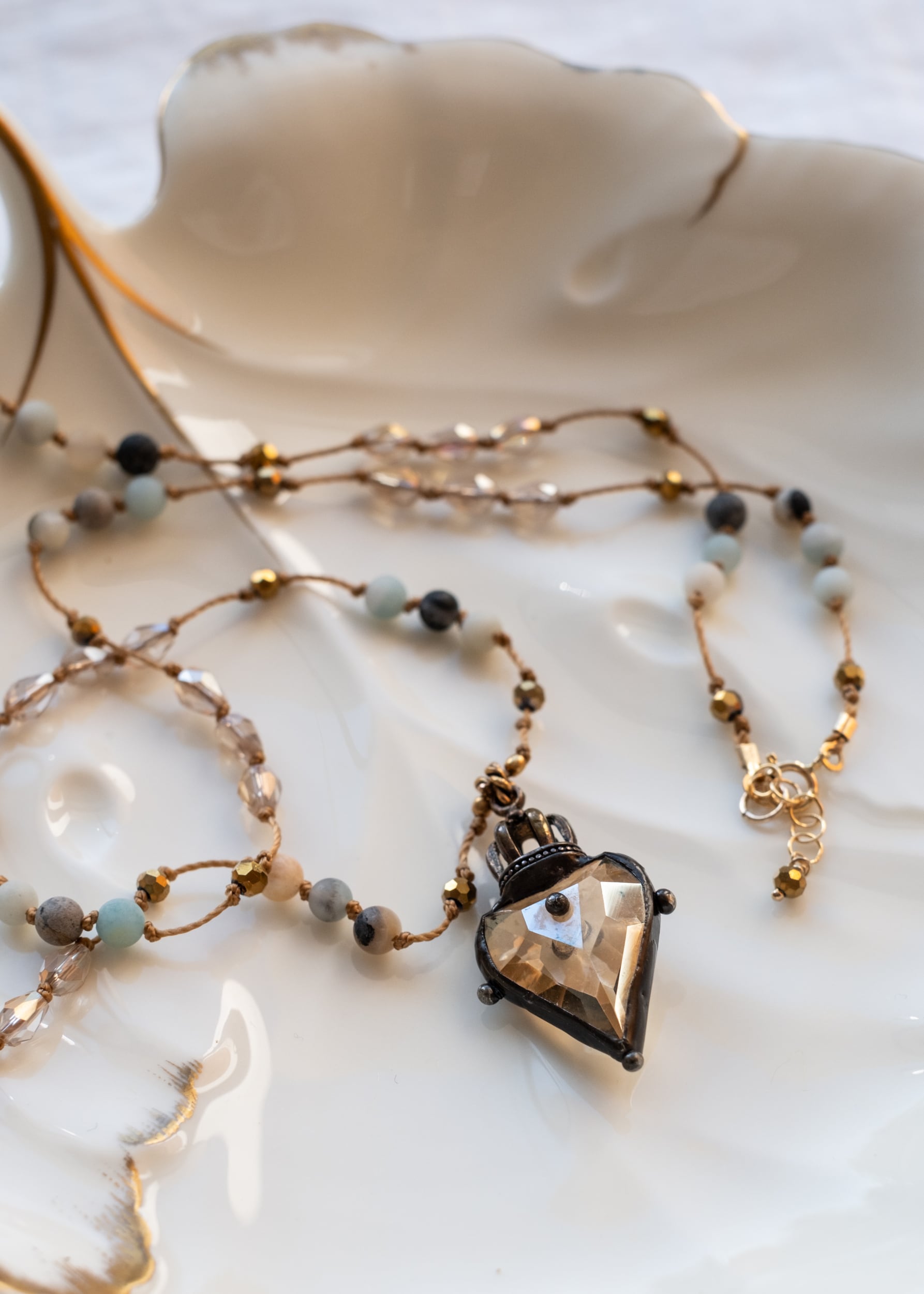 Crowned Heart of Light Necklace