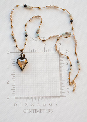 Crowned Heart of Light Necklace