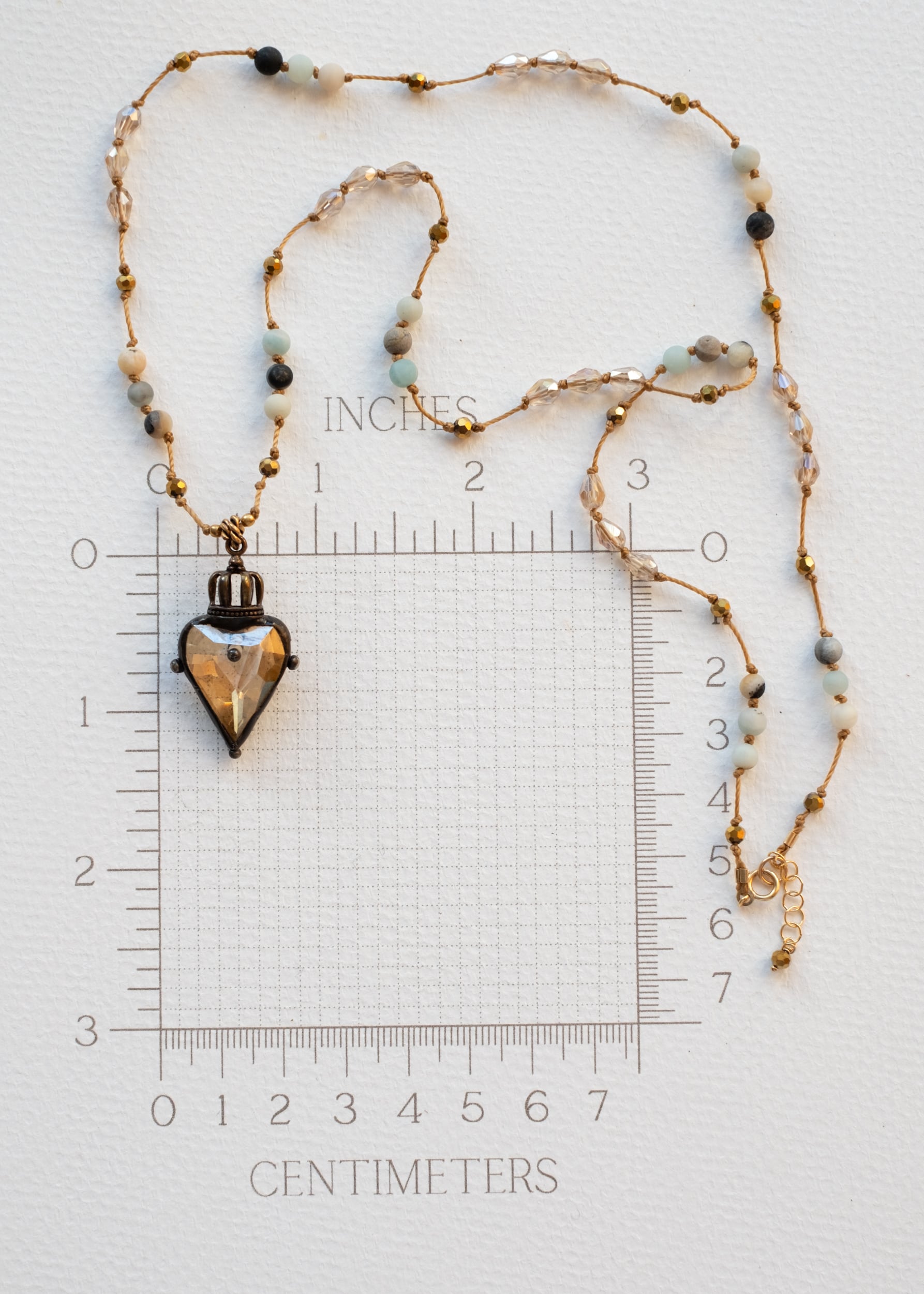 Crowned Heart of Light Necklace