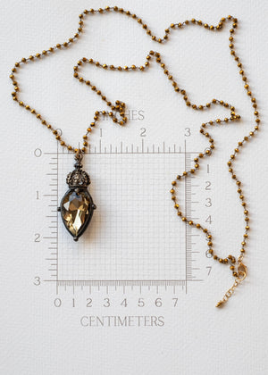 Crowned Radiance Crystal Necklace