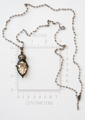Crowned Radiance Crystal Necklace
