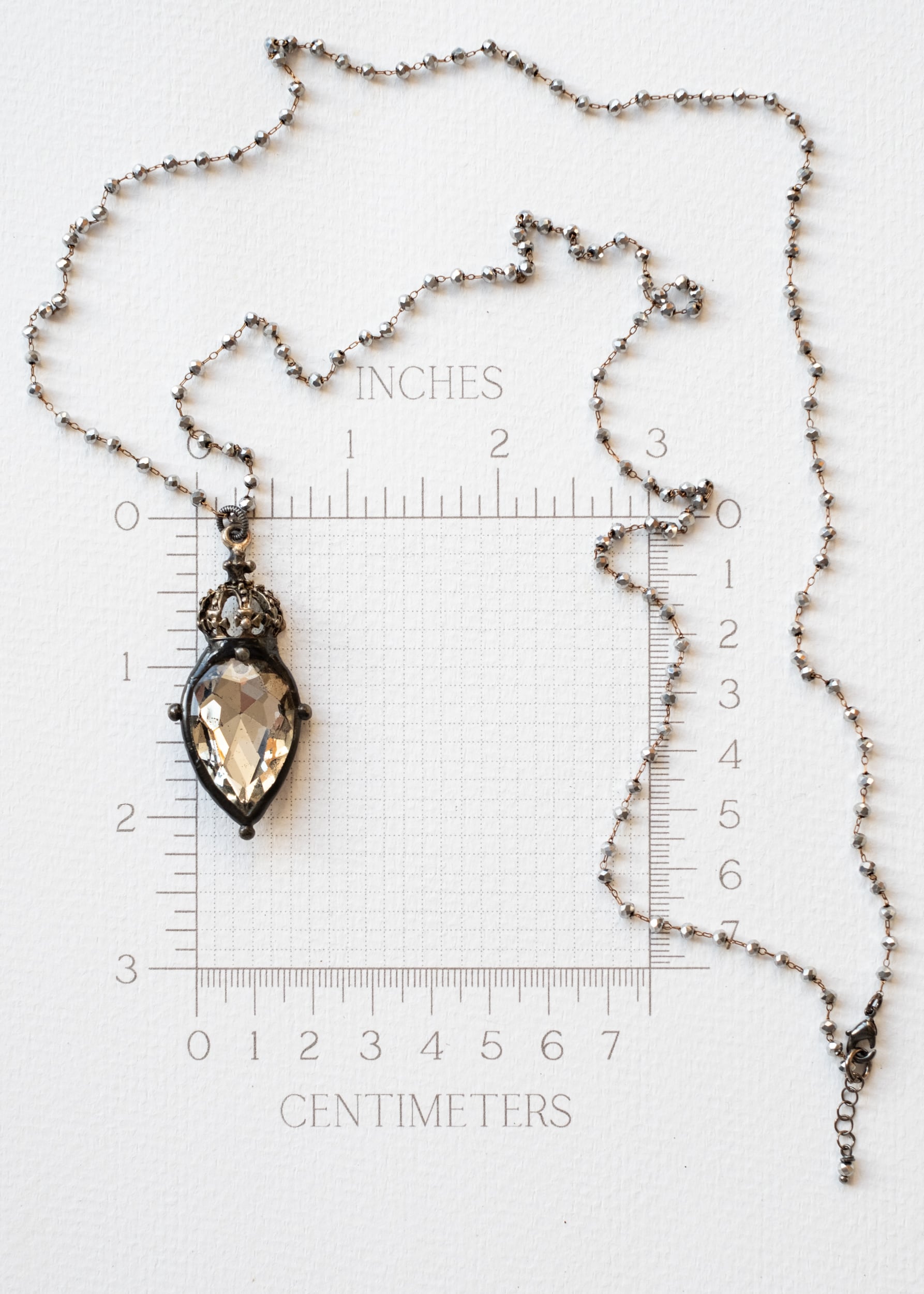 Crowned Radiance Crystal Necklace