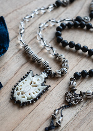 Sacred Butterfly Transformation Mala