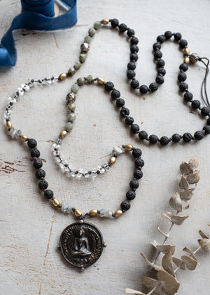 Sacred Balance Mala Necklace