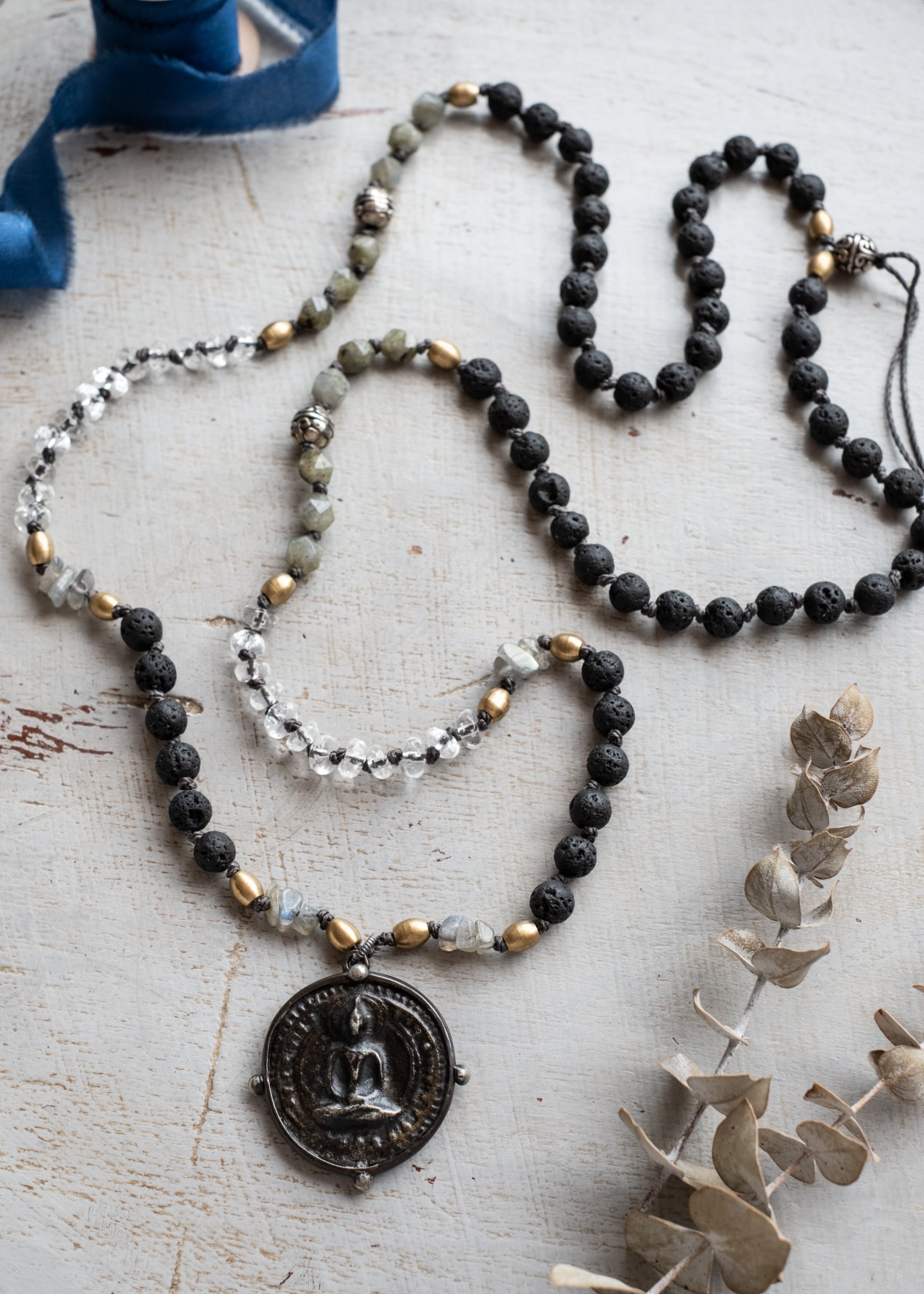 Sacred Balance Mala Necklace