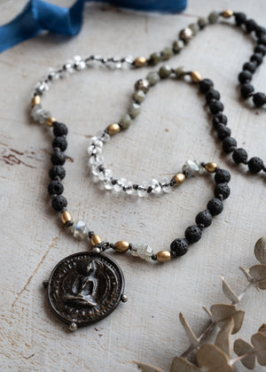 Sacred Balance Mala Necklace