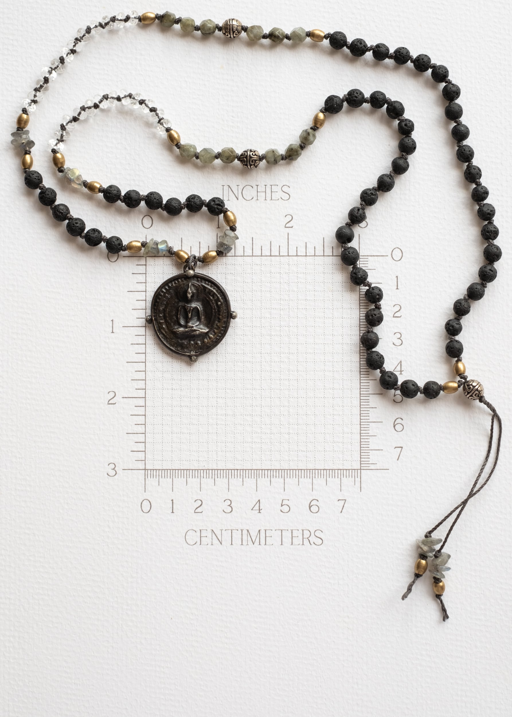 Sacred Balance Mala Necklace