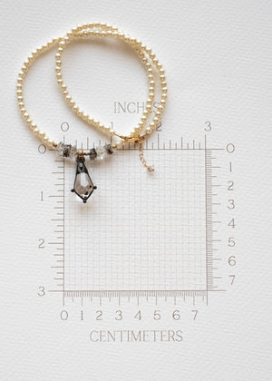 Pearl Radiance Drop Necklace