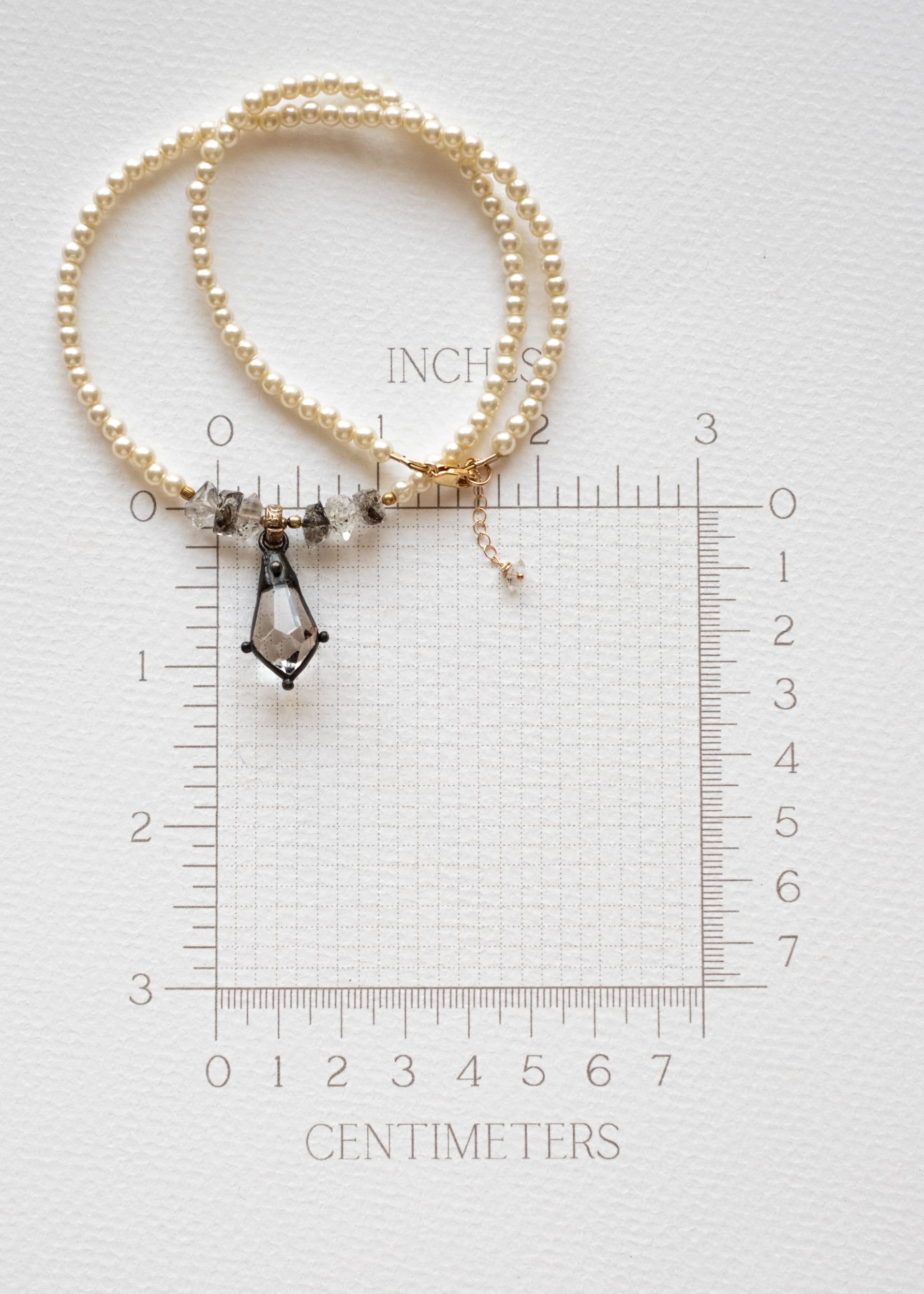 Pearl Radiance Drop Necklace