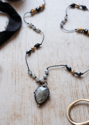 Mystic Glow Labradorite Necklace