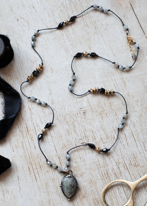 Mystic Glow Labradorite Necklace