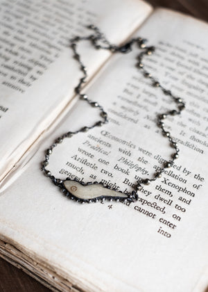 Bone Bird Amulet Necklace