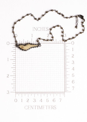 Bone Bird Amulet Necklace