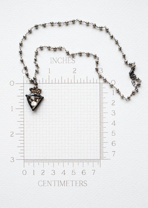 Crystal Shield Necklace