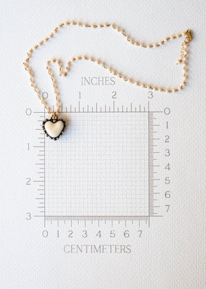 Vintage Soul Heart Necklace