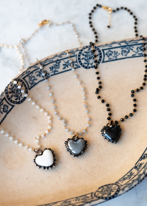 Vintage Soul Heart Necklace