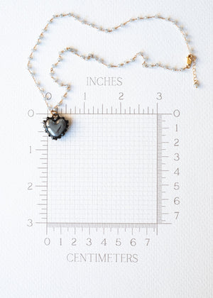 Vintage Soul Heart Necklace