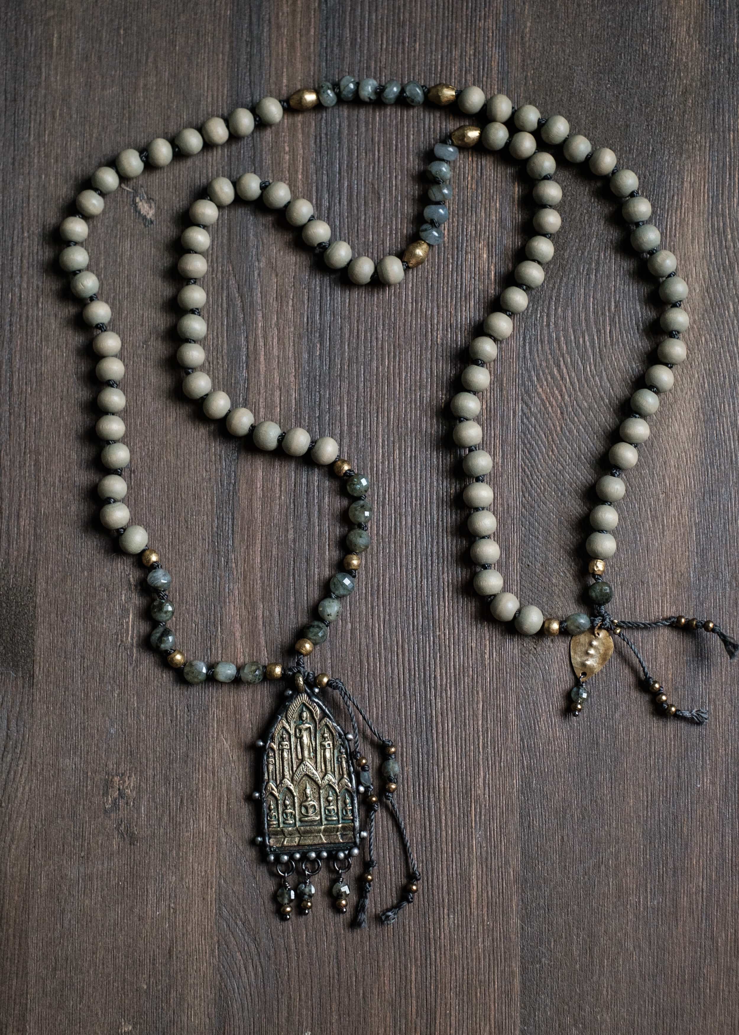 Sacred Temple Mala Necklace