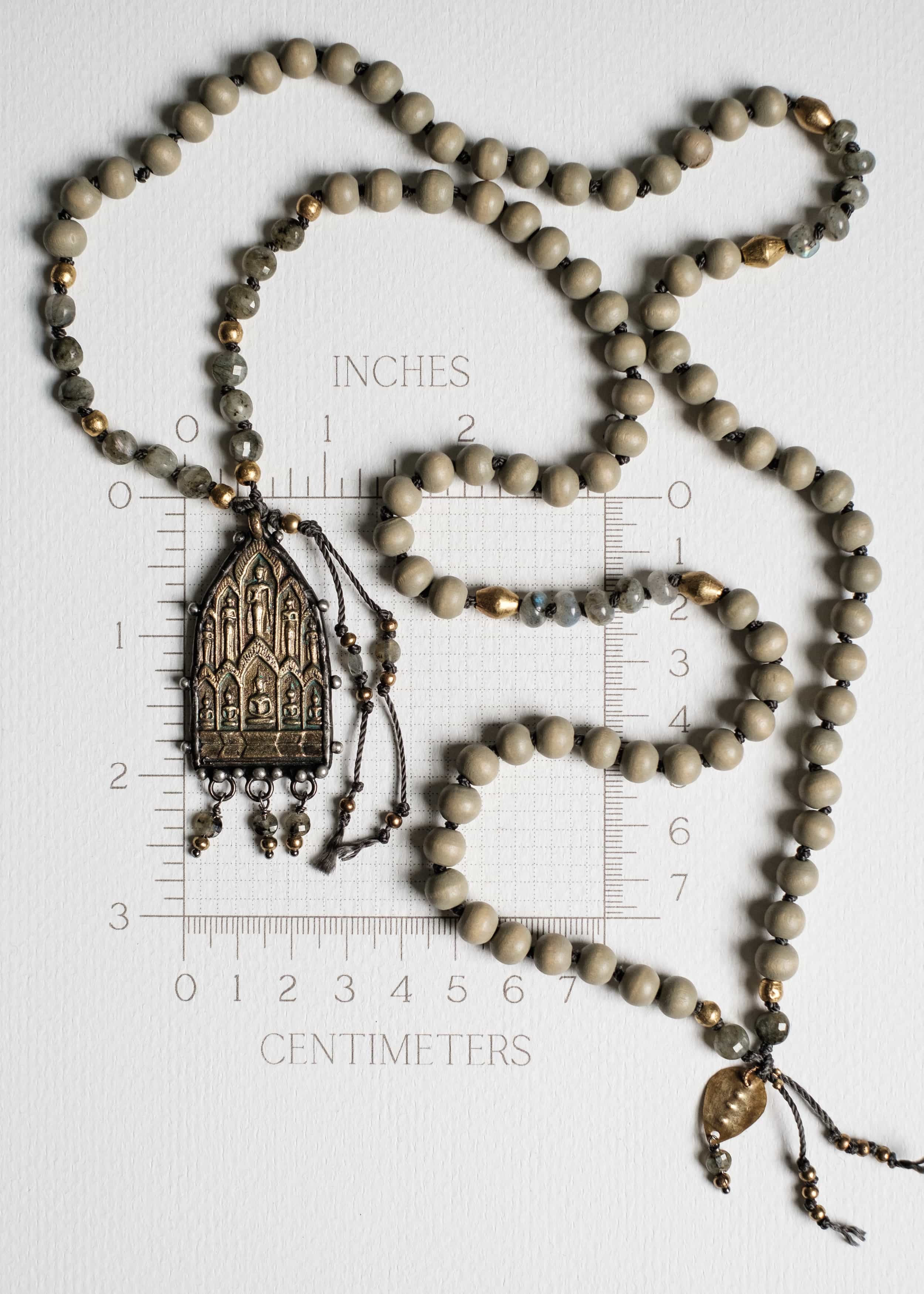 Sacred Temple Mala Necklace