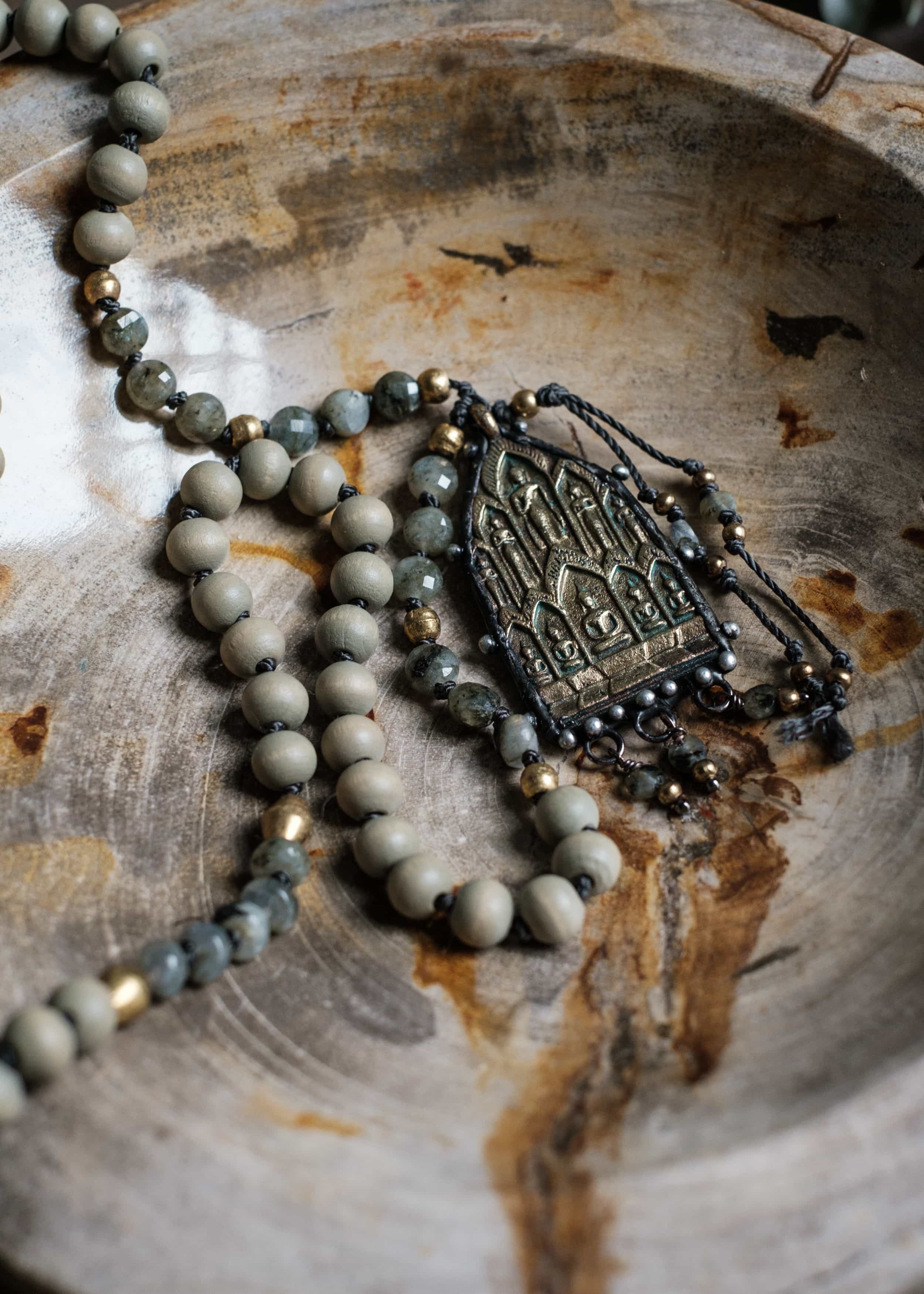 Sacred Temple Mala Necklace