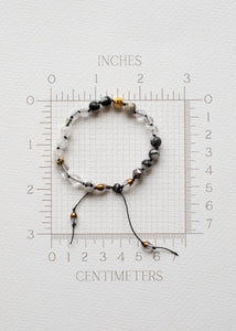 Duality Adjustable Gemstone Bracelet by Atelier 363, photo f