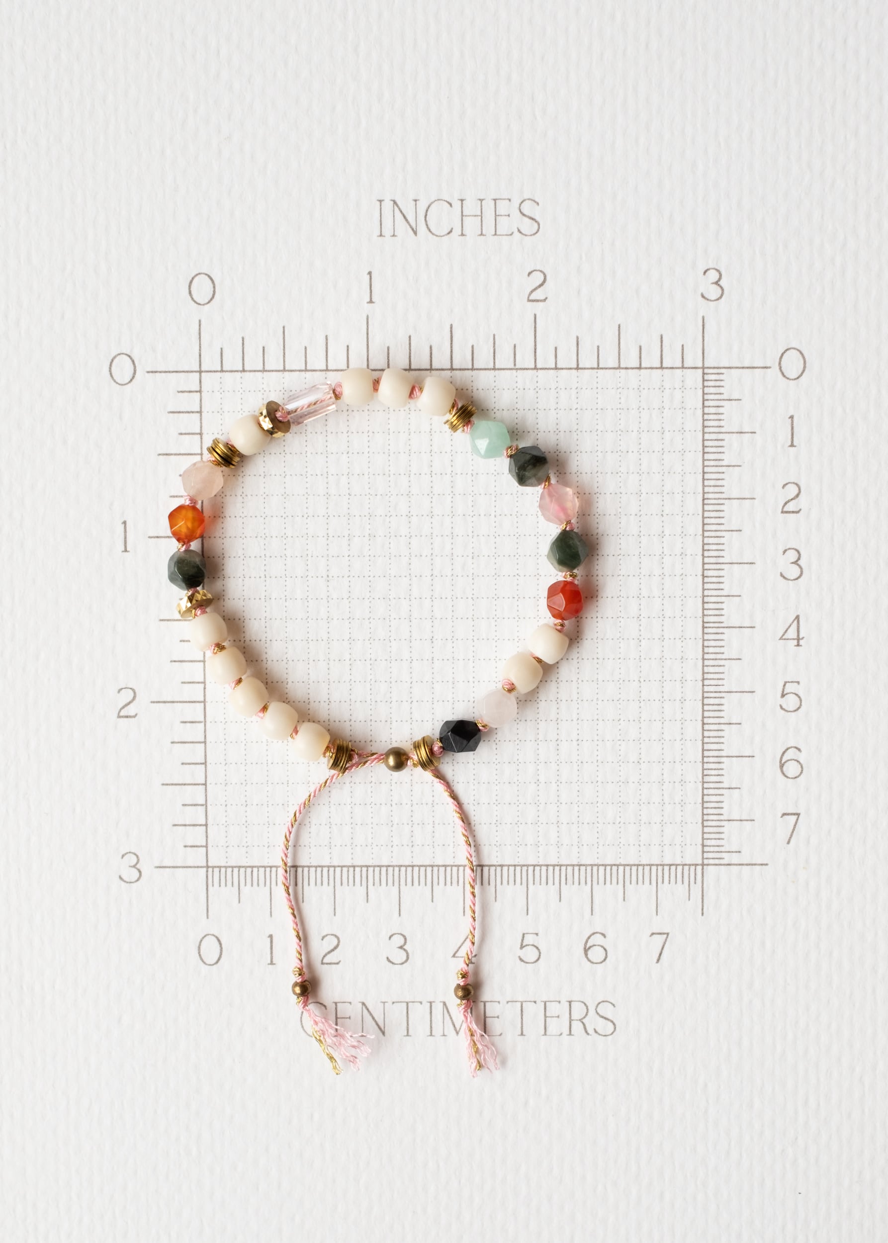 Carnelian and Bone Adjustable Bracelet by Atelier 363, photo f