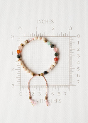 Carnelian and Bone Adjustable Bracelet by Atelier 363, photo f