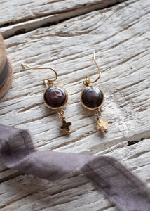 Midnight Glow Cross Earrings by Atelier 363, photo a
