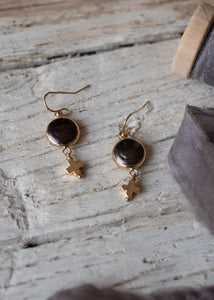 Midnight Glow Cross Earrings by Atelier 363, photo b