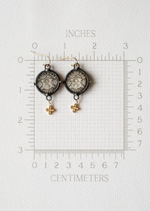 Crossroads Coin Earrings by Atelier 363, photo c