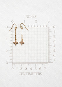 Golden Bloom Dangle Earrings by Atelier 363, photo c