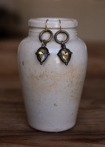 Lemon Crystal Drop Earrings by Atelier 363, photo d