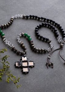 Cross of Reflections Necklace by Atelier 363, photo b