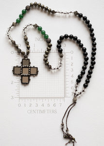 Cross of Reflections Necklace by Atelier 363, photo e