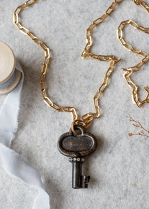 Timeless Key Pendant Necklace by Atelier 363, photo c