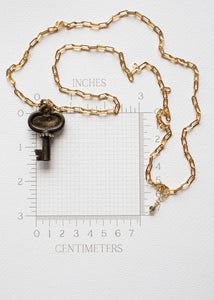 Timeless Key Pendant Necklace by Atelier 363, photo e