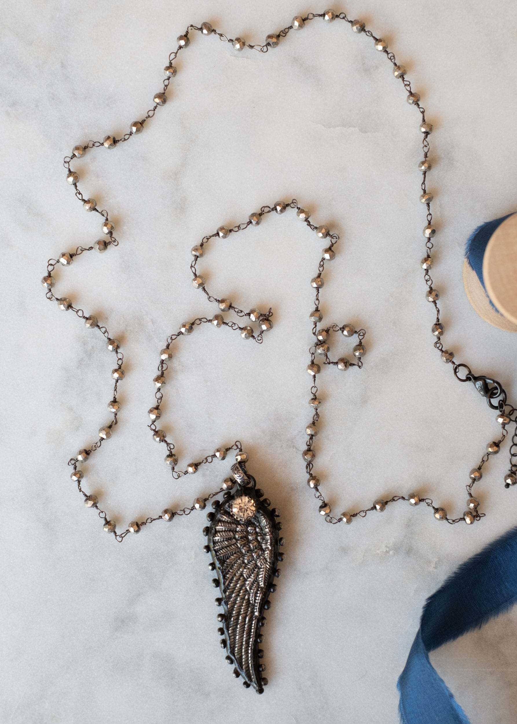 Guardian Wing Necklace by Atelier 363, photo d